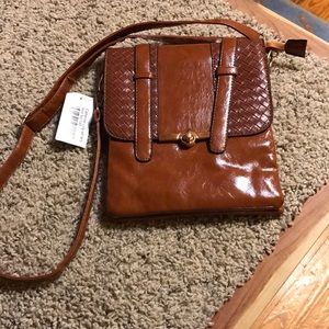 Catherine lillywhite's leather cross body purse